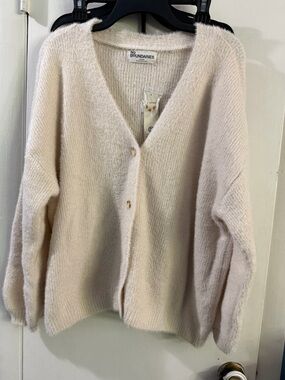 No Boundaries XL Fuzzy Cardigan